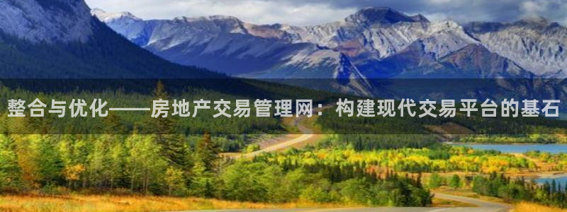 新宝5测速：整合与优化——房地产交易管理网：构建现代交易平台