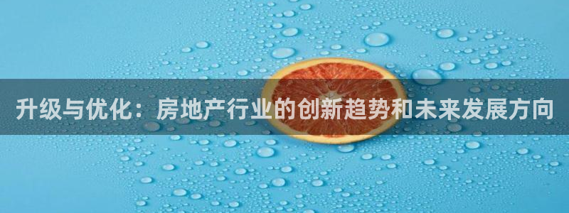 新宝5是谁的：升级与优化：房地产行业的创新趋势和未来发展方向