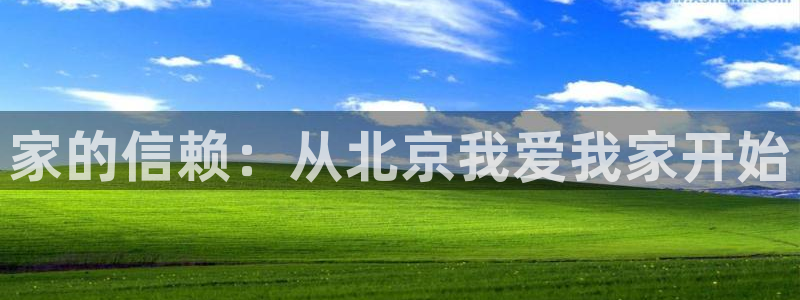 新宝5找找74OOO5：家的信赖：从北京我爱我家开始