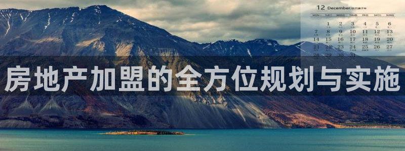 新宝5下载软件：房地产加盟的全方位规划与实施