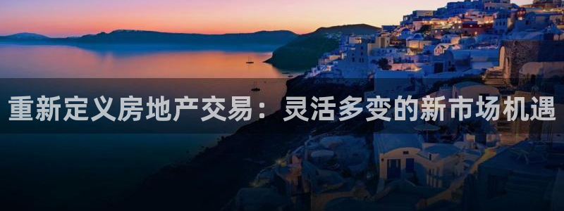 新宝5d：重新定义房地产交易：灵活多变的新市场机遇